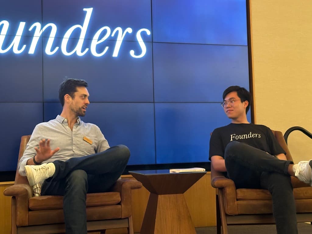 With Eric Jorgenson, Austin